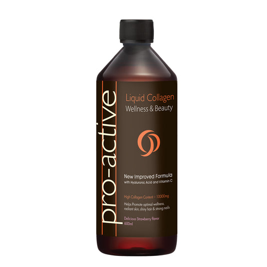 Pro-Active Liquid Collagen Advanced Formula Strawberry 600ml
